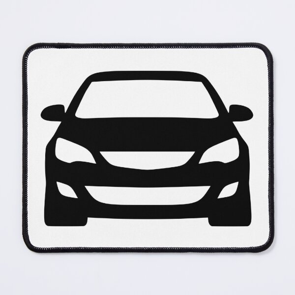 Item preview, Opel Vauxhal Holden Astra J 2009-2015 black silhouette designed and sold by EdimDesign.