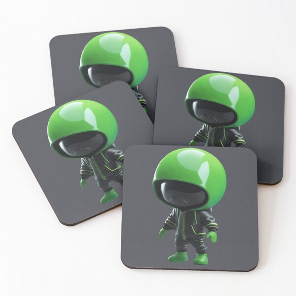Item preview, Cute green robot 3d designed and sold by Unlimited-Store.