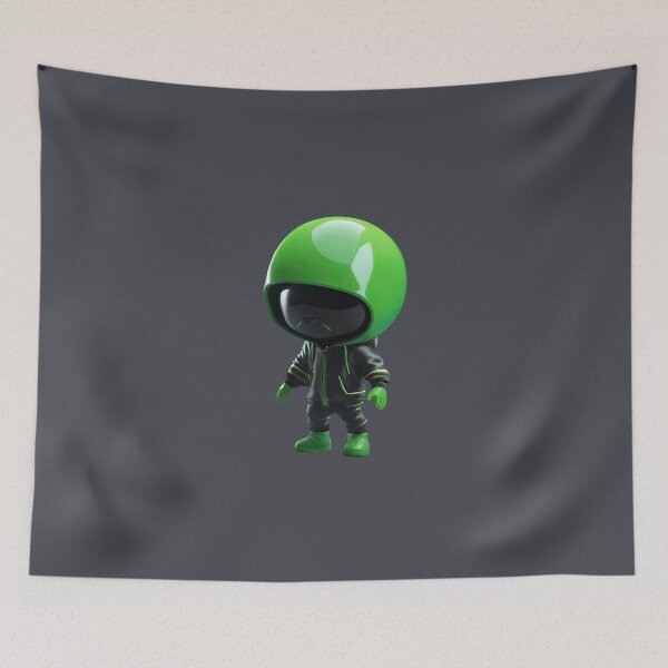 Item preview, Cute green robot 3d designed and sold by Unlimited-Store.