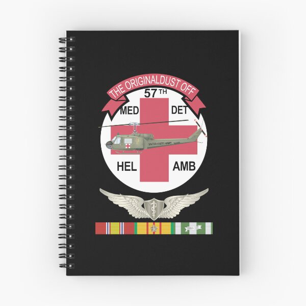 Item preview, Army - 57th Medical Co - Original Dustoff - Vietnam w Flt Surgeon Wings w VN SVC X 300 designed and sold by Military Insignia Products.