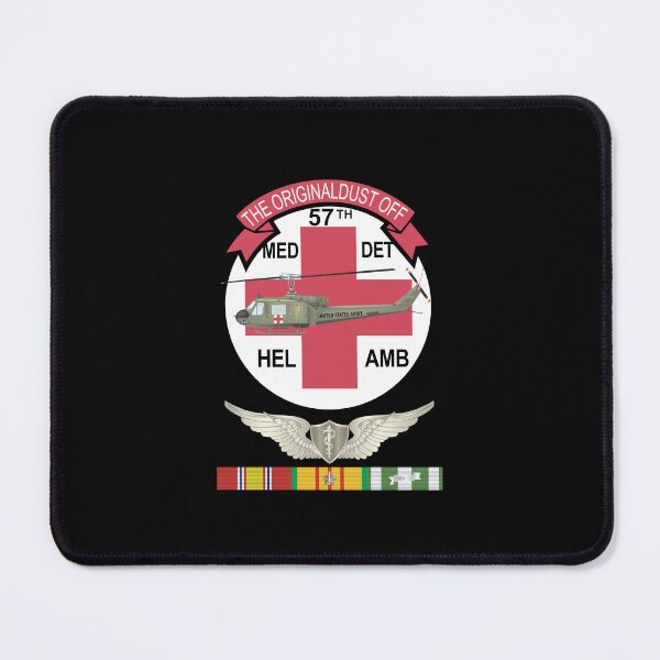 Item preview, Army - 57th Medical Co - Original Dustoff - Vietnam w Flt Surgeon Wings w VN SVC X 300 designed and sold by Military Insignia Products.