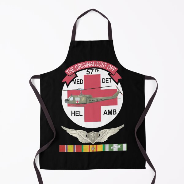 Item preview, Army - 57th Medical Co - Original Dustoff - Vietnam w Flt Surgeon Wings w VN SVC X 300 designed and sold by Military Insignia Products.