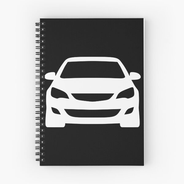 Item preview, Opel Vauxhal Holden Astra J 2009-2015 white silhouette designed and sold by EdimDesign.