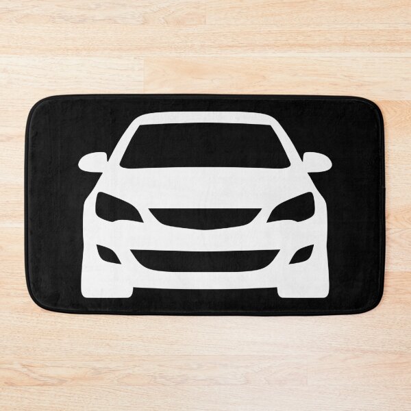 Item preview, Opel Vauxhal Holden Astra J 2009-2015 white silhouette designed and sold by EdimDesign.