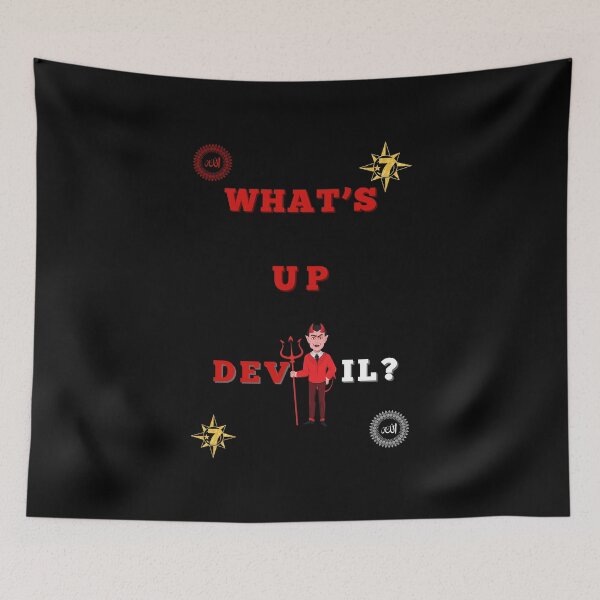 Item preview, WHAT'S UP DEVIL? designed and sold by Rouxman72.
