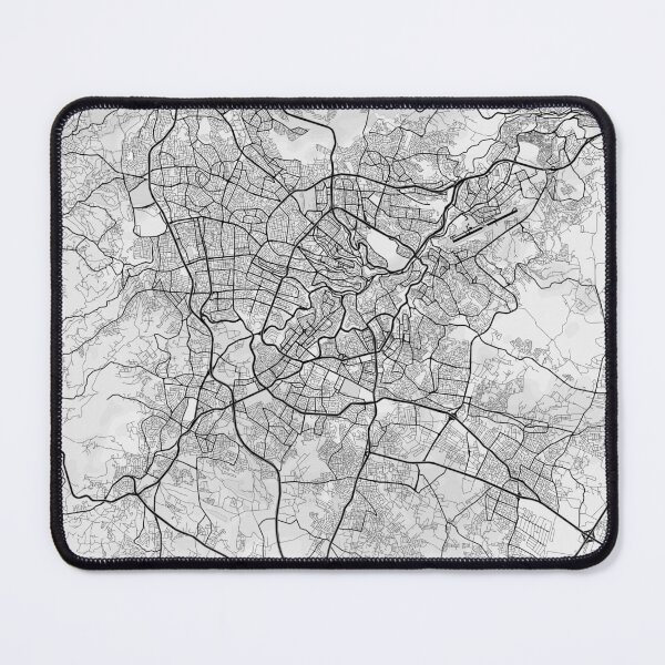 Item preview, Amman Street Map designed and sold by feether-store.