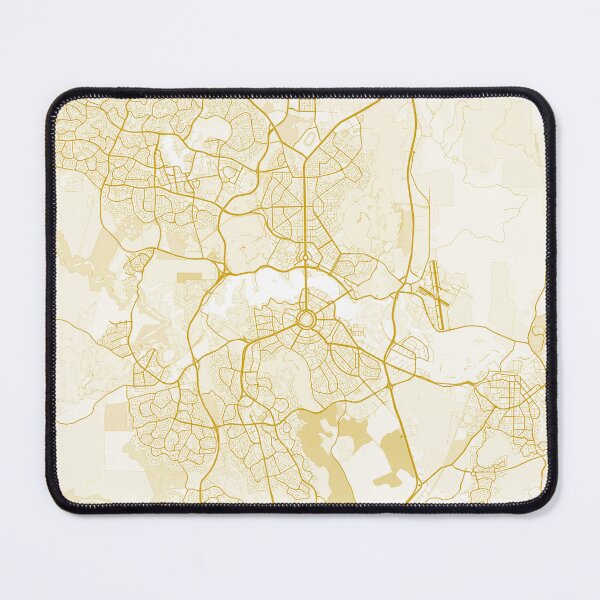 Item preview, Canberra City Map designed and sold by feether-store.