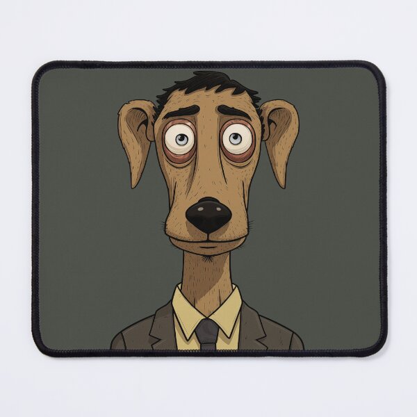 Item preview, Playful Human-Like Dog Cartoon Illustration (No. 17) designed and sold by Daniel Reyes.