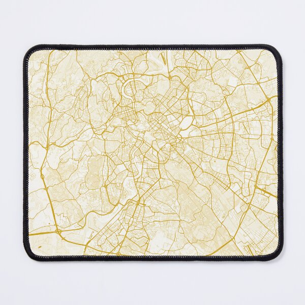 Item preview, Rome City Map designed and sold by feether-store.
