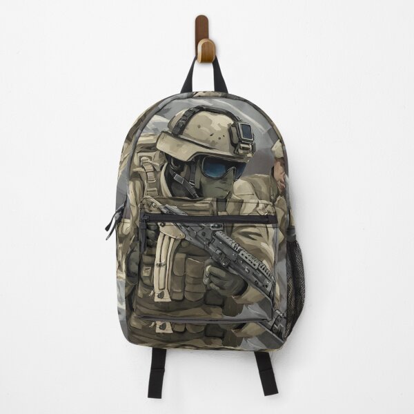 Item preview, soldier in fatigues in combat designed and sold by SENTIMENTALE.