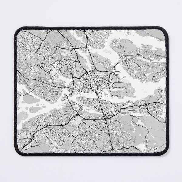 Item preview, Stockholm Street Map designed and sold by feether-store.