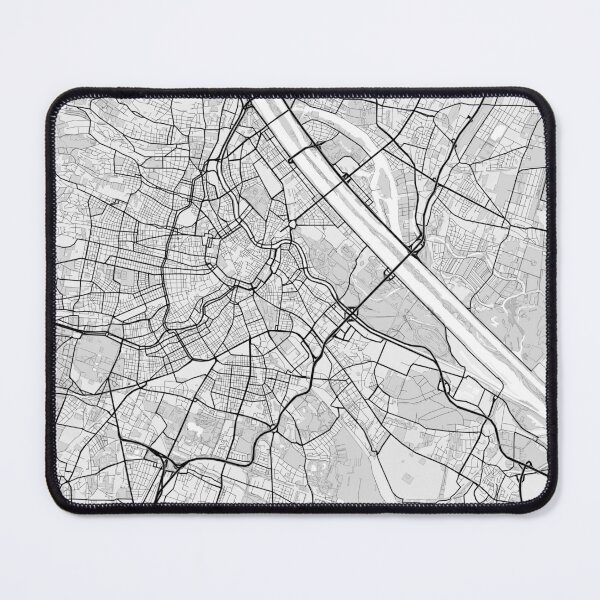 Item preview, Vienna Street Map designed and sold by feether-store.
