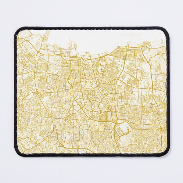 Item preview, Jakarta City Map designed and sold by feether-store.