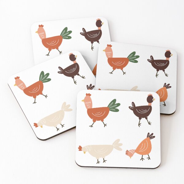Item preview, Pecking Chickens designed and sold by Porosenok.