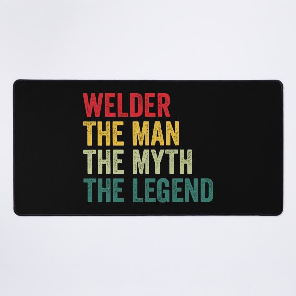 Item preview, Welder Mens Gift, Man Myth Welder Legend, Funny Welder designed and sold by vzrnmichsudops.