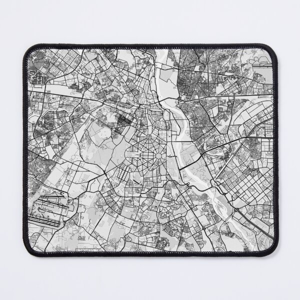 Item preview, New Delhi Map designed and sold by feether-store.