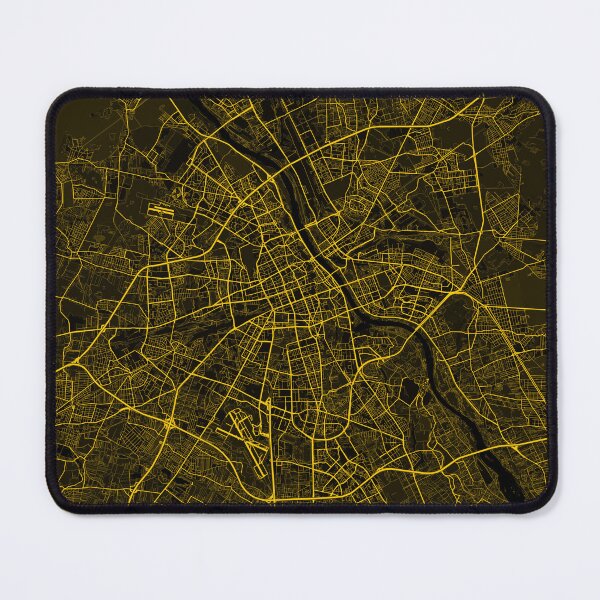 Item preview, Mapa Warszawy - Warszawa Map designed and sold by feether-store.
