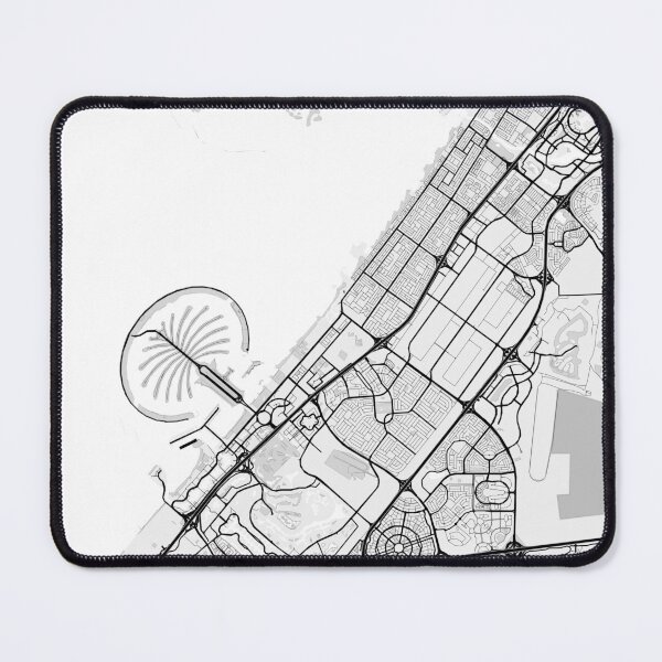 Item preview, Dubai City Map designed and sold by feether-store.