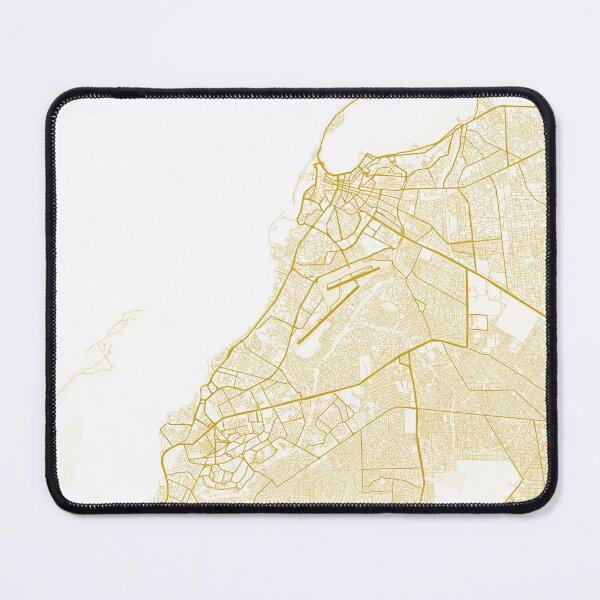 Item preview, Luanda City Map designed and sold by feether-store.
