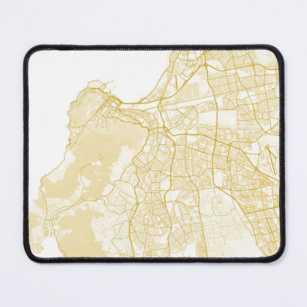 Item preview, Kaapstad Map designed and sold by feether-store.