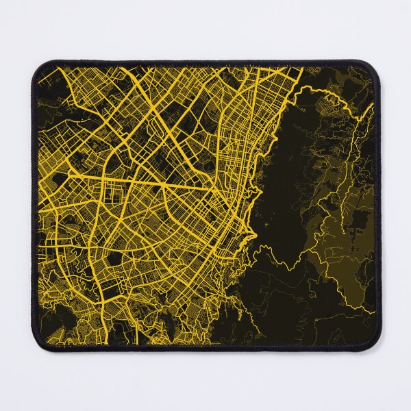 Item preview, Bogotá Map designed and sold by feether-store.