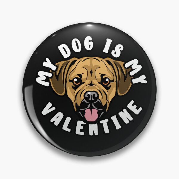 Item preview, My Puggle Dog Is My Valentine designed and sold by TheAnimalZ00.