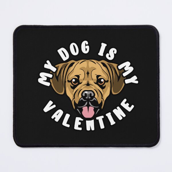 Item preview, My Puggle Dog Is My Valentine designed and sold by TheAnimalZ00.