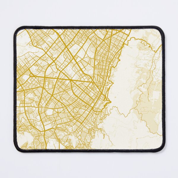 Item preview, Bogotá Map designed and sold by feether-store.