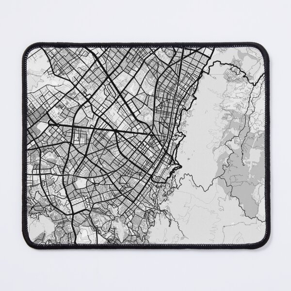 Item preview, Bogotá City Map designed and sold by feether-store.