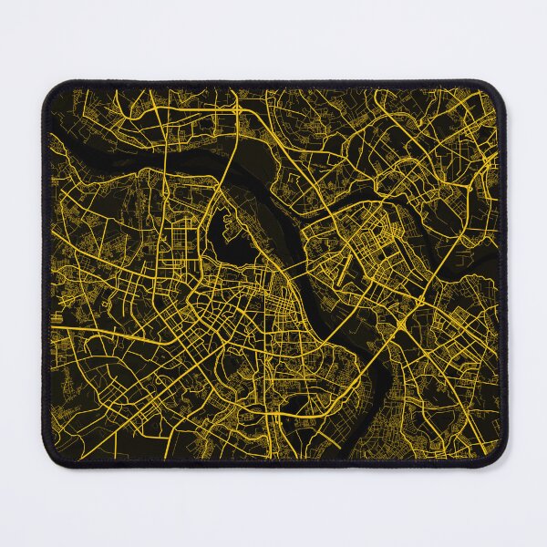 Item preview, Hanoi map designed and sold by feether-store.