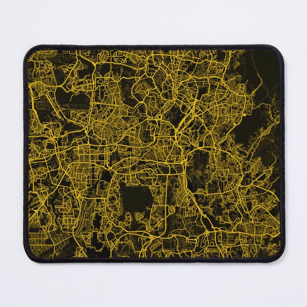 Item preview, Kuala Lumpur Road Map  designed and sold by feether-store.
