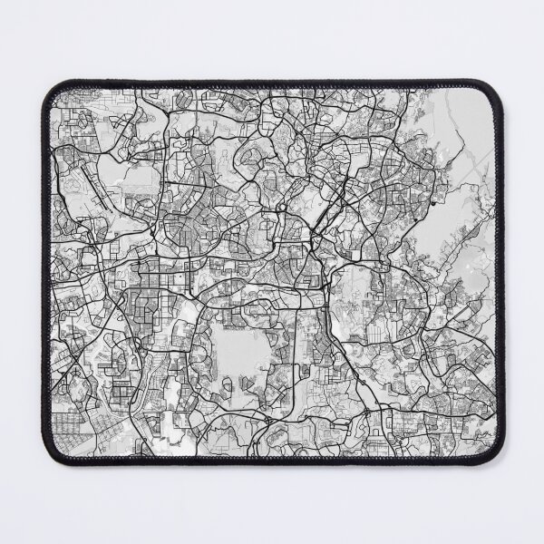 Item preview, Kuala Lumpur City Map designed and sold by feether-store.