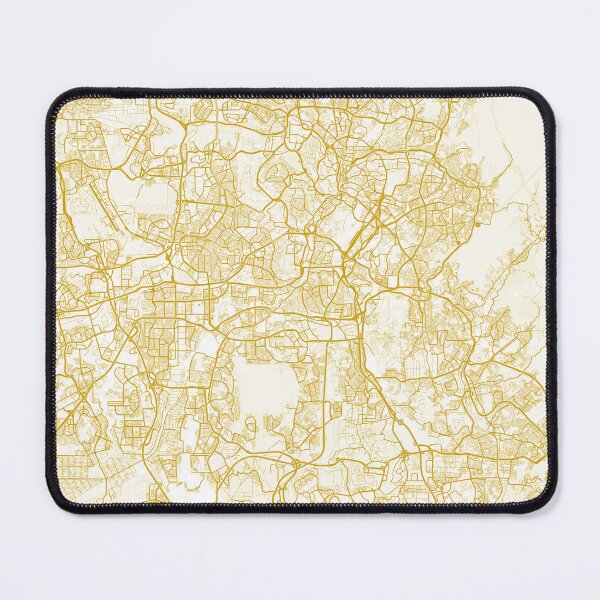 Item preview, Kuala Lumpur Map V.2 designed and sold by feether-store.