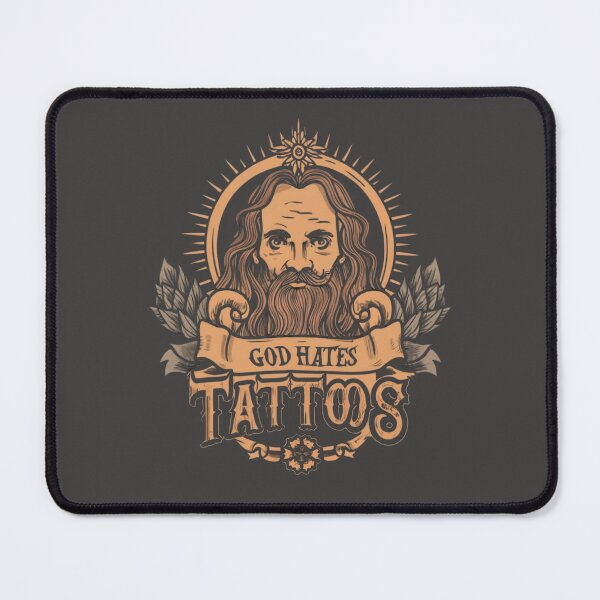 Item preview, God hates tattoos - What Does the Bible Say about Tattoos? designed and sold by Superdealkoeln.