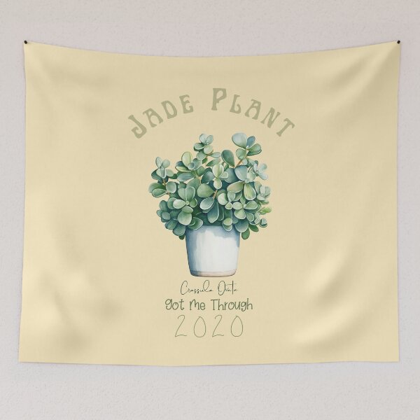 Item preview, This Plant Got Me Through 2020 T-Shirt | Cute and Inspirational Botanical Tee designed and sold by Abystoic.