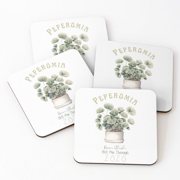 Item preview, This Plant Got Me Through 2020 T-Shirt | Cute and Inspirational Botanical Tee designed and sold by Abystoic.
