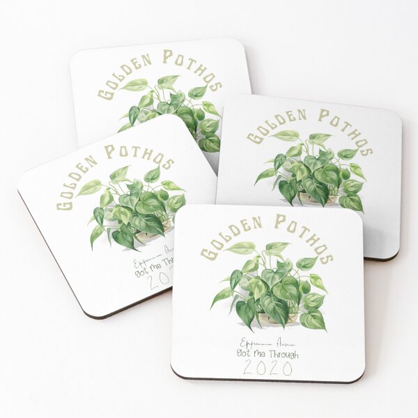 Item preview, This Plant Got Me Through 2020 T-Shirt | Cute and Inspirational Botanical Tee designed and sold by Abystoic.