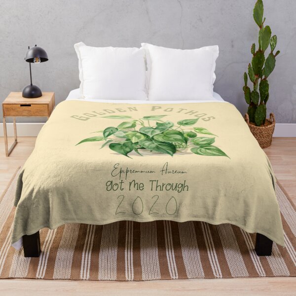 Item preview, This Plant Got Me Through 2020 T-Shirt | Cute and Inspirational Botanical Tee designed and sold by Abystoic.