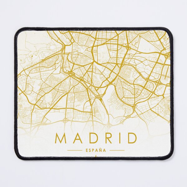 Item preview, Madrid Map V.2 designed and sold by feether-store.