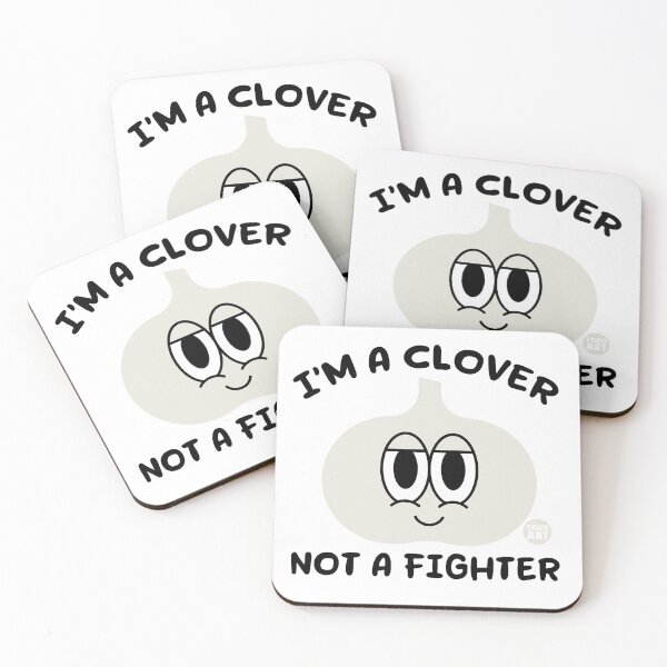 Artikelvorschau, CLOVER NOT FIGHTER GARLIC entworfen und verkauft von TODD GOLDMAN.