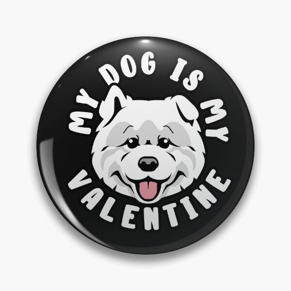 Item preview, My Samoyed Dog Is My Valentine designed and sold by TheAnimalZ00.