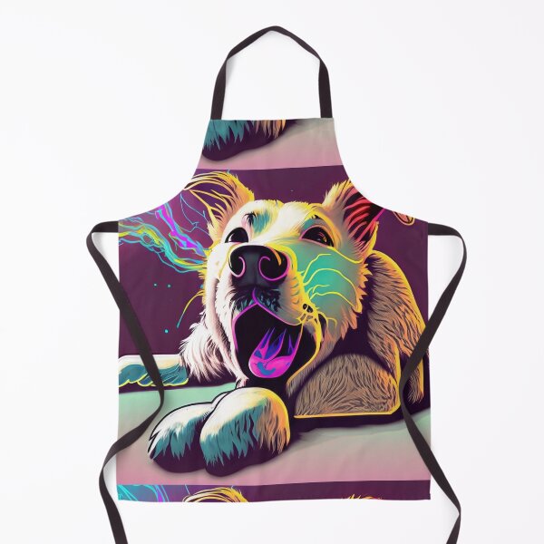 Item preview, Dog Stretched Morning Yawn designed and sold by petsfromweb.