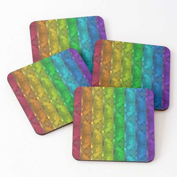 Item preview, Bright Rainbow Rose and Peony Photo Stripes - Flower Petal - Botanical Garden Pride designed and sold by SageFolio.