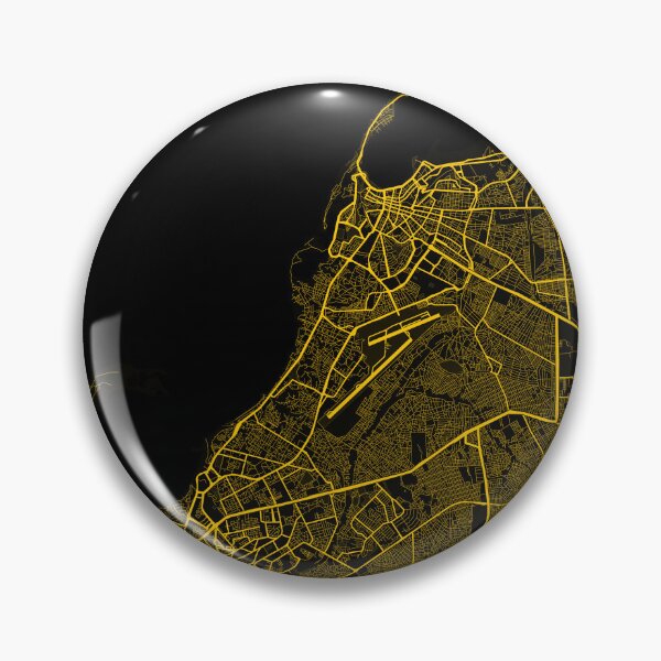 Item preview, Luanda City Map designed and sold by feether-store.