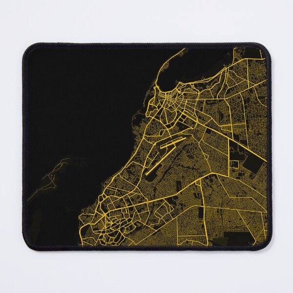 Item preview, Luanda City Map designed and sold by feether-store.
