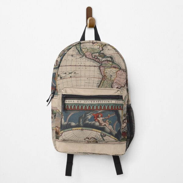 Item preview, Vintage Map of The World (1664) designed and sold by irek07.