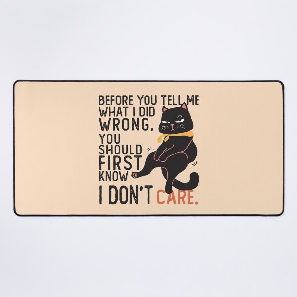 Item preview, I don't care. - Cat Lover designed and sold by LazyCaat.