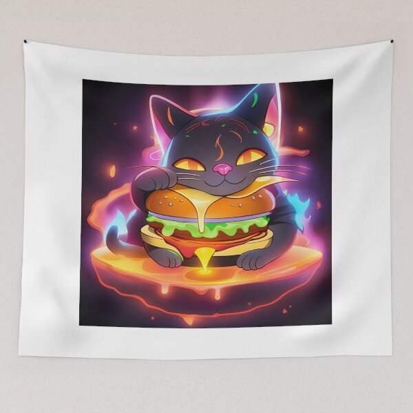 Item preview, Burger Illustration  designed and sold by Grafititee.