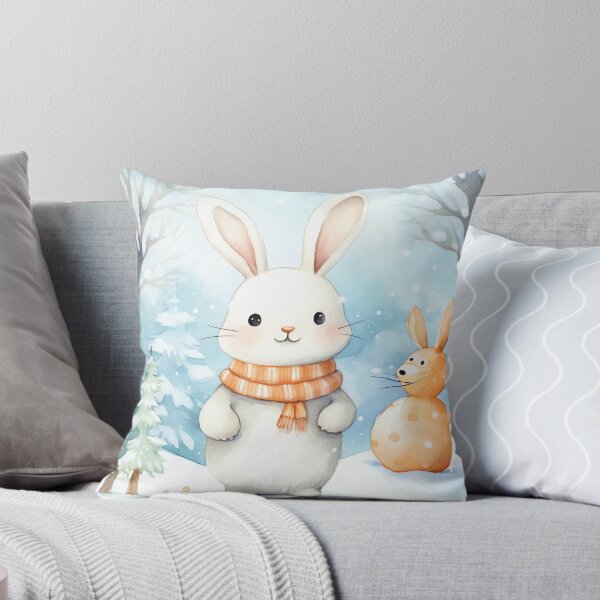 Item preview, Bunny Snow Adventures designed and sold by cute-animals99.