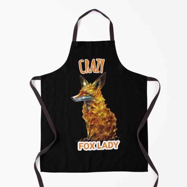 Item preview, Funny CRAZY FOX LADY designed and sold by Obinne.